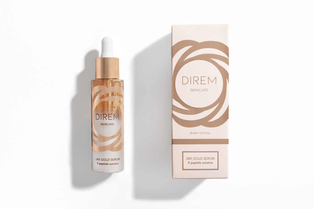 Direm 24K Gold 9-Peptide Serum alternatif ambalaj görünümü