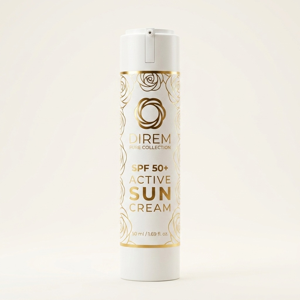 Direm Active Sun SPF50+ ambalaj görünümü