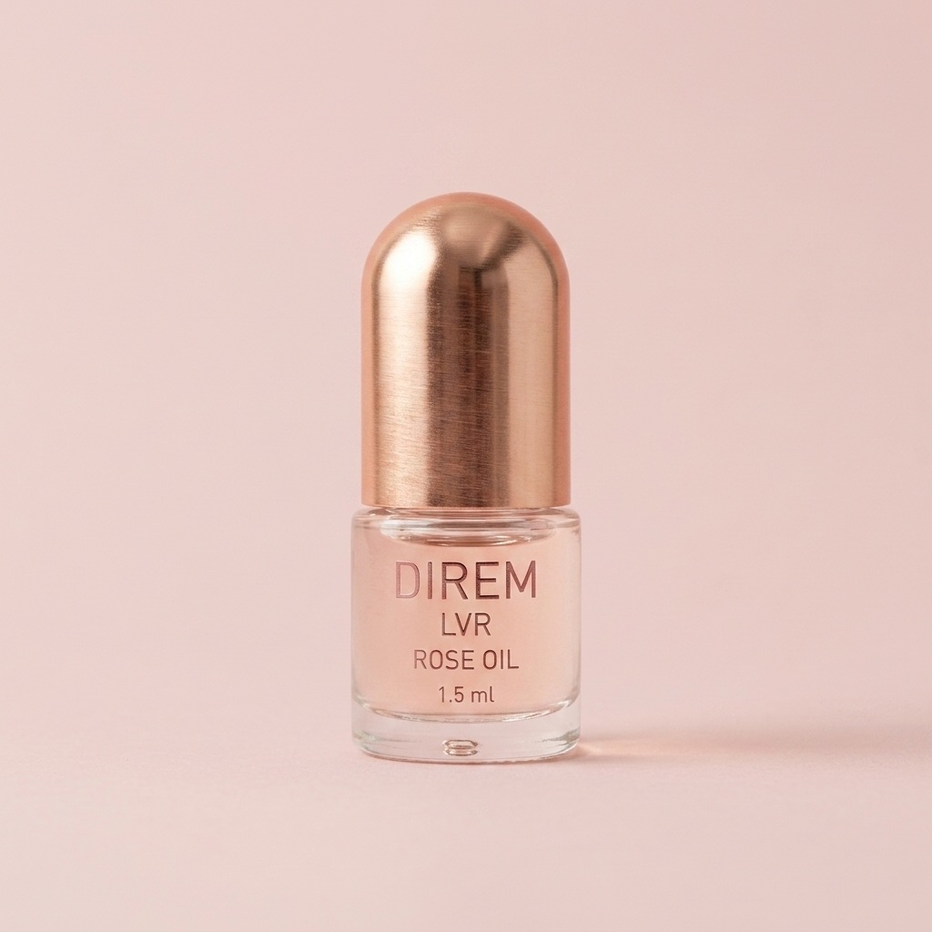 LVR Rose Oil · Gül Yağı ambalaj görünümü
